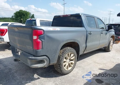 2022 Chevrolet Silverado 1500 Ltd 4Wd Short Bed Custom from USA, damaged, VIN 1GCPYBEK8NZ181591